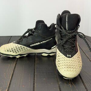 Under Armour Banshee Mid MC Lacrosse Cleats Sz 11